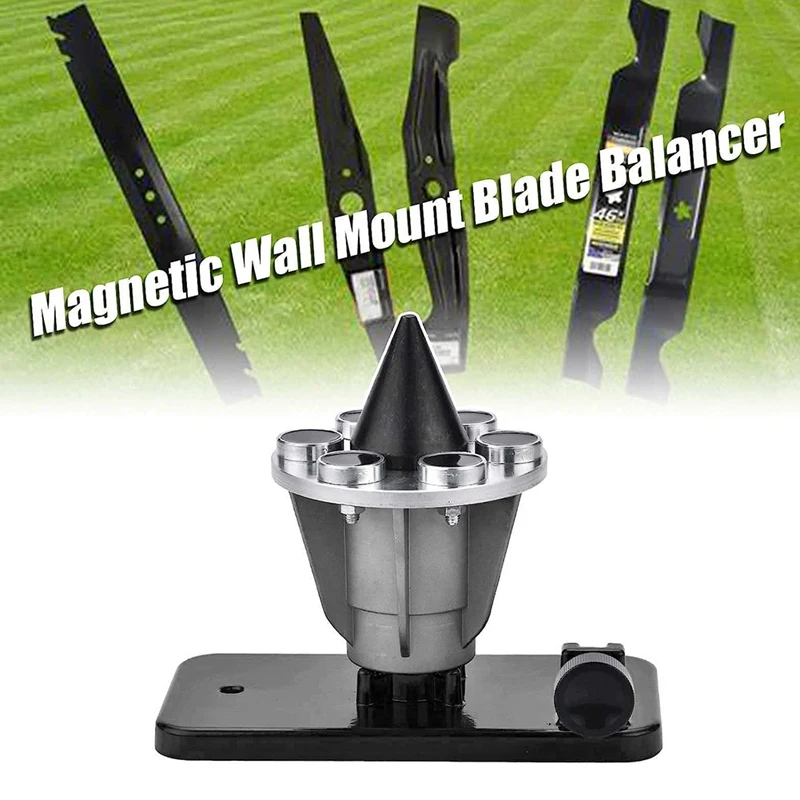 Blade Balancer Replace For 339075B Lawn Mower Blade Balancer Magnetic Wall Mount 42-047