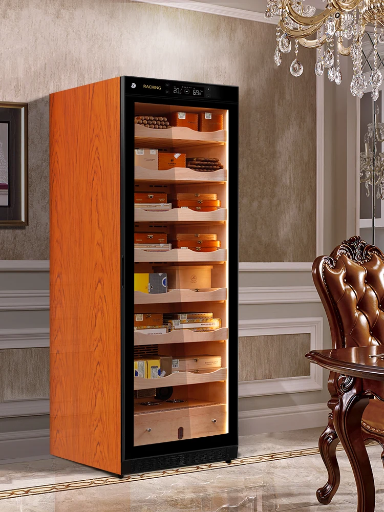 Cigar Cabinet C380A Constant Temperature and Humidity Cedar Solid Wood Household Cigar Box Moisturizing Cabinet Cigar Cabinet