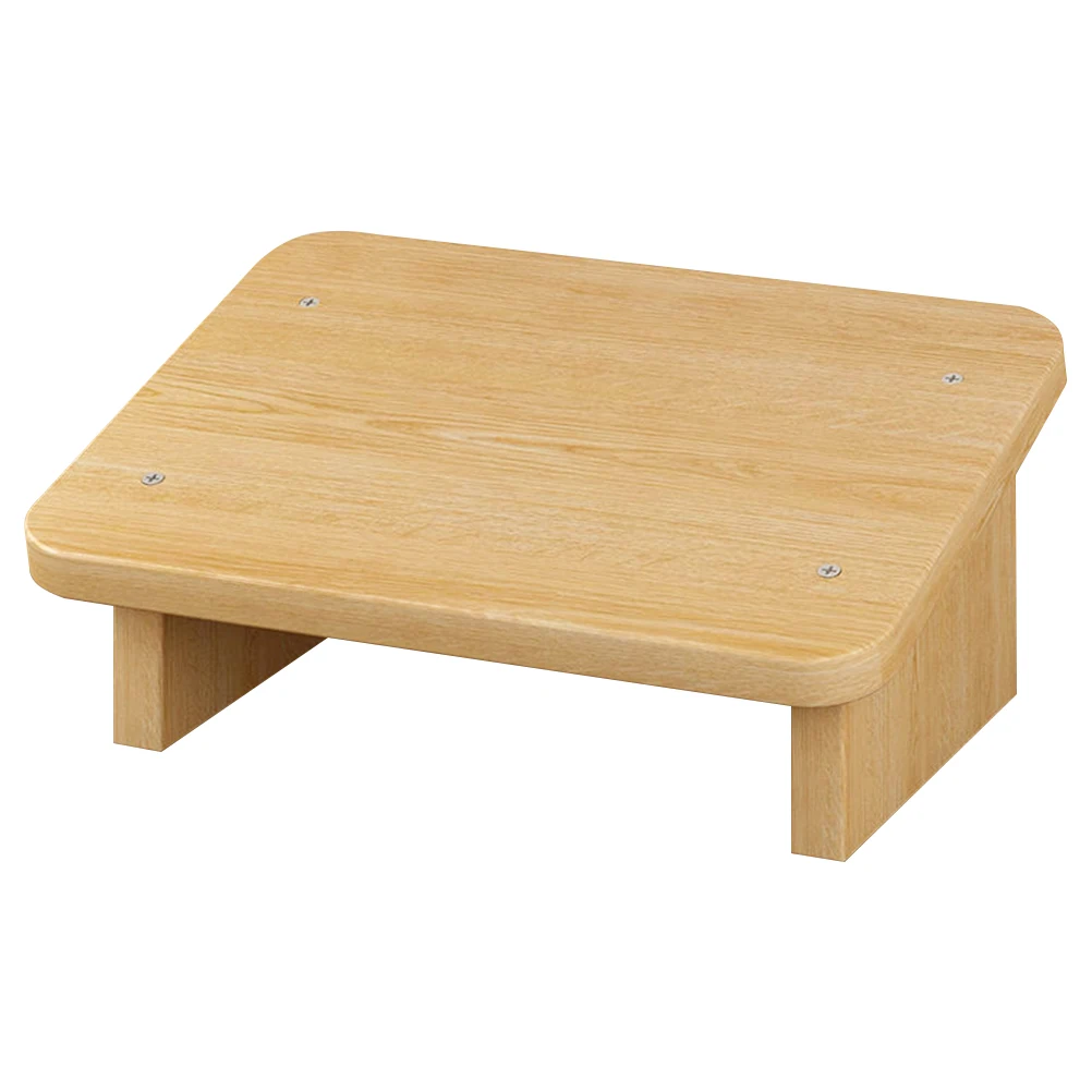 

Ergonomic Foot Stool Wooden Rest Multipurpose Stepping Desk Stool Office Environment Storage Practical Child