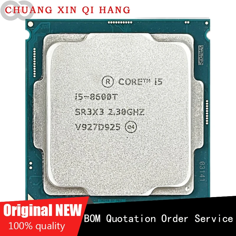 

Used for I5 8600T i5-8600T 2.3 GHz Used Six-Core Six-Thread CPU Processor 9M 35W LGA 1151