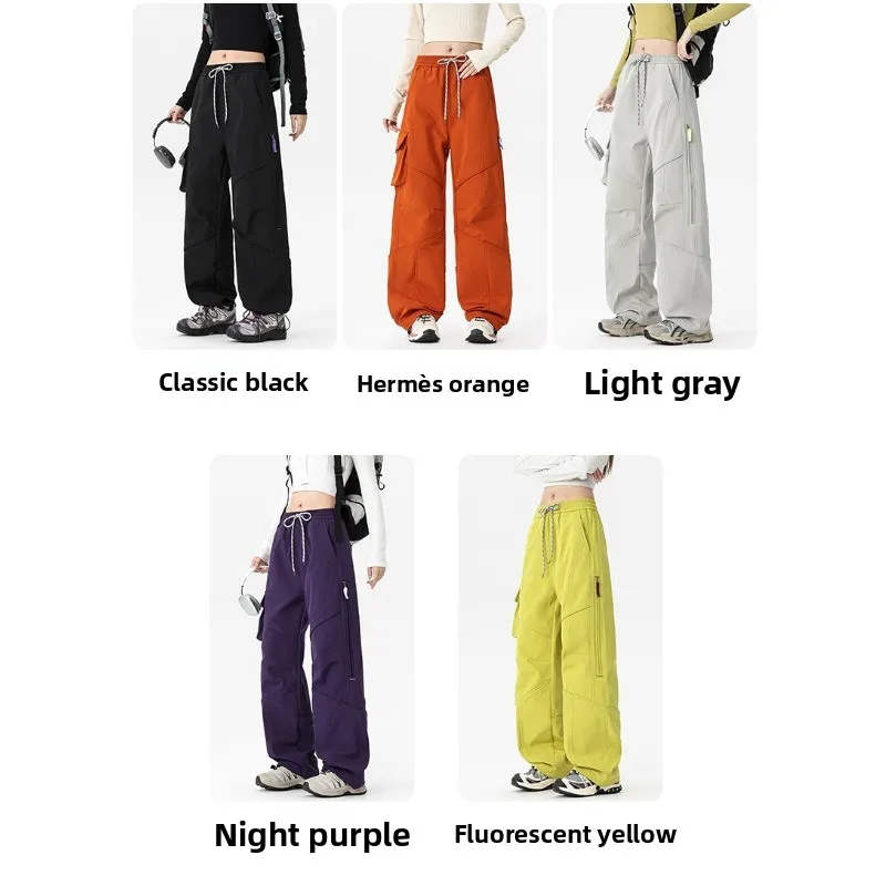 Couples Outdoor Running Fitness Fashionable Breathable Pants Seasonal Trend Loose and Comfortable Sports Straight Leg Pants