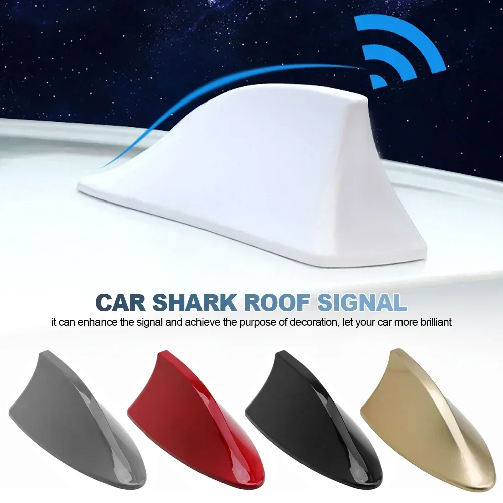 Car Shark Fin Antenna Auto Radio Signal Aerials Roof Antennas for BMW Toyota Hyundai VW Kia Nissan Honda Mazda Car Styling - view 4