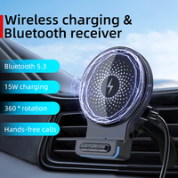 Mobile Phone Car Magnetic Wireless Charger Suitable for Apple Android Fast Charging Socket Car Air Outlet Car Holder