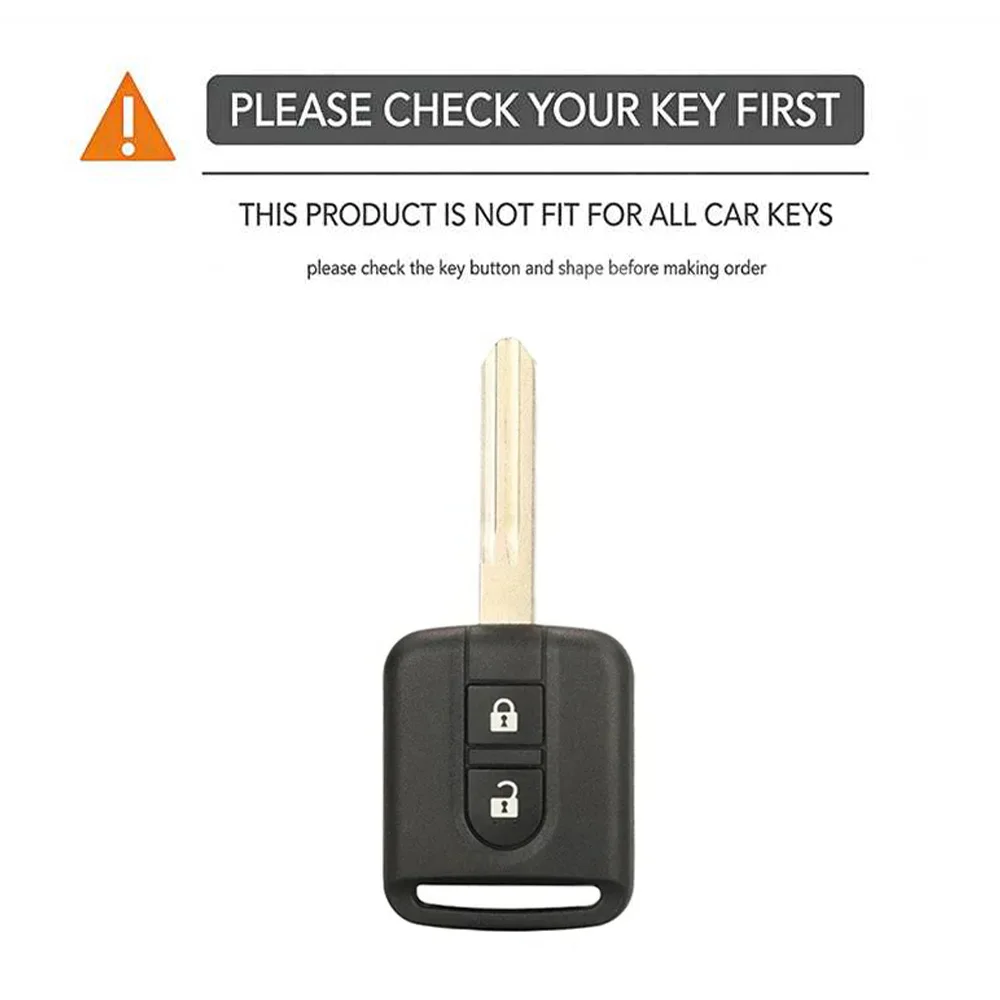 New Car Key Silicone Case Fob Rubber Cover For Nissan Micra K12 Note Navara Qashqai J10 Primera Almera Sunny X-Trail