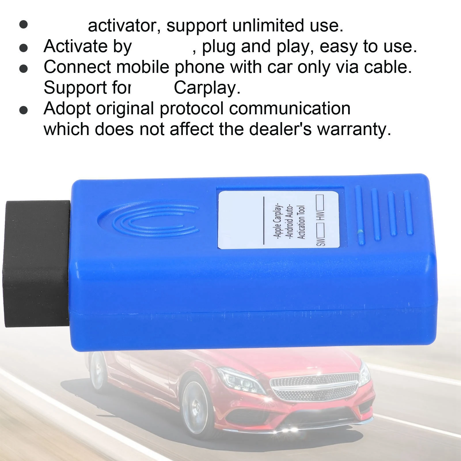 Narzędzie aktywacyjne do samochodów OBD, pasujące do ‑ NTG5S1 A/B/CLA/GLA/GLE/ Series