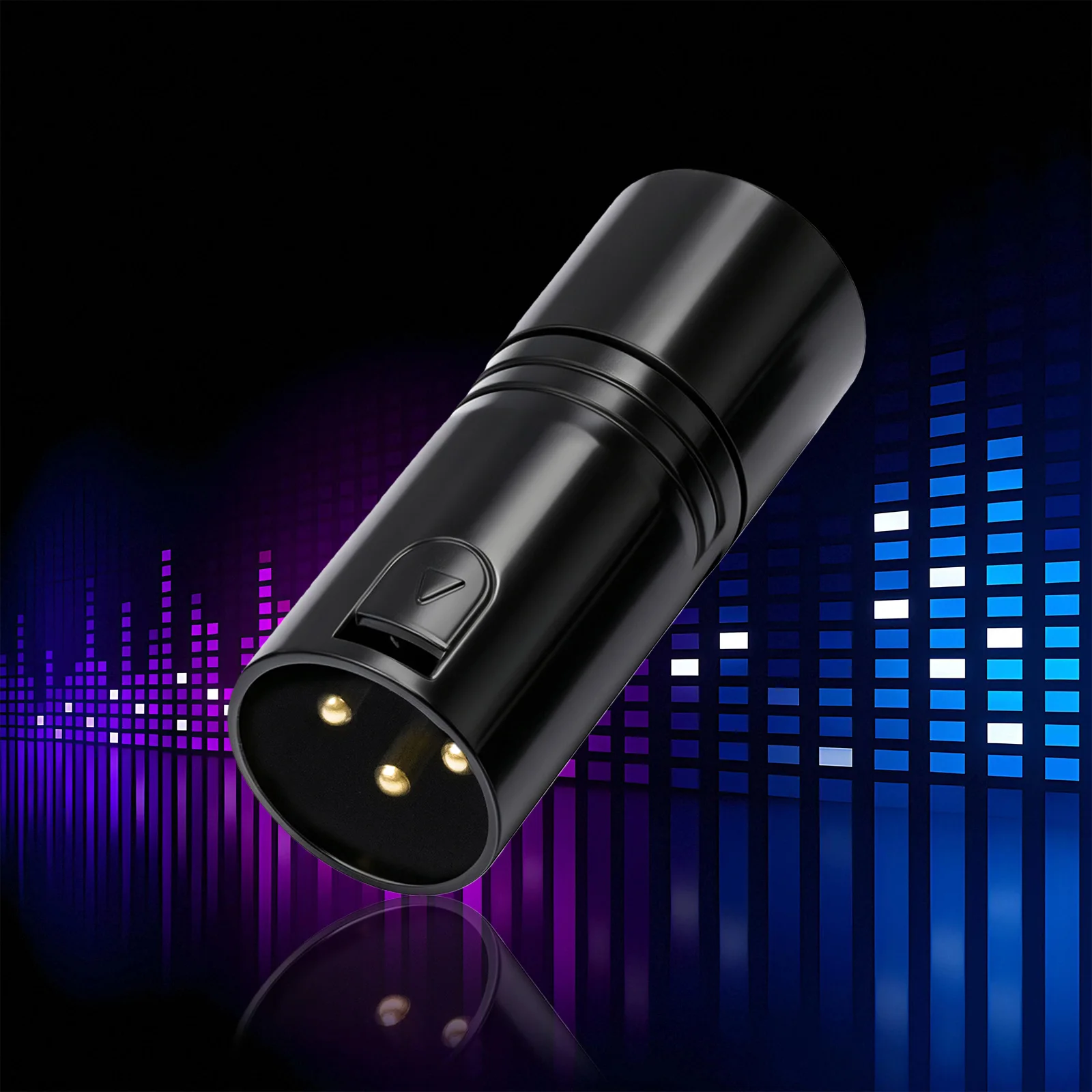 120 Ohm 3-Pin XLR/DMX Terminator Audio Converter Connector Adapter Optimal Signal Termination Resistor for DJ Party Stage Lights