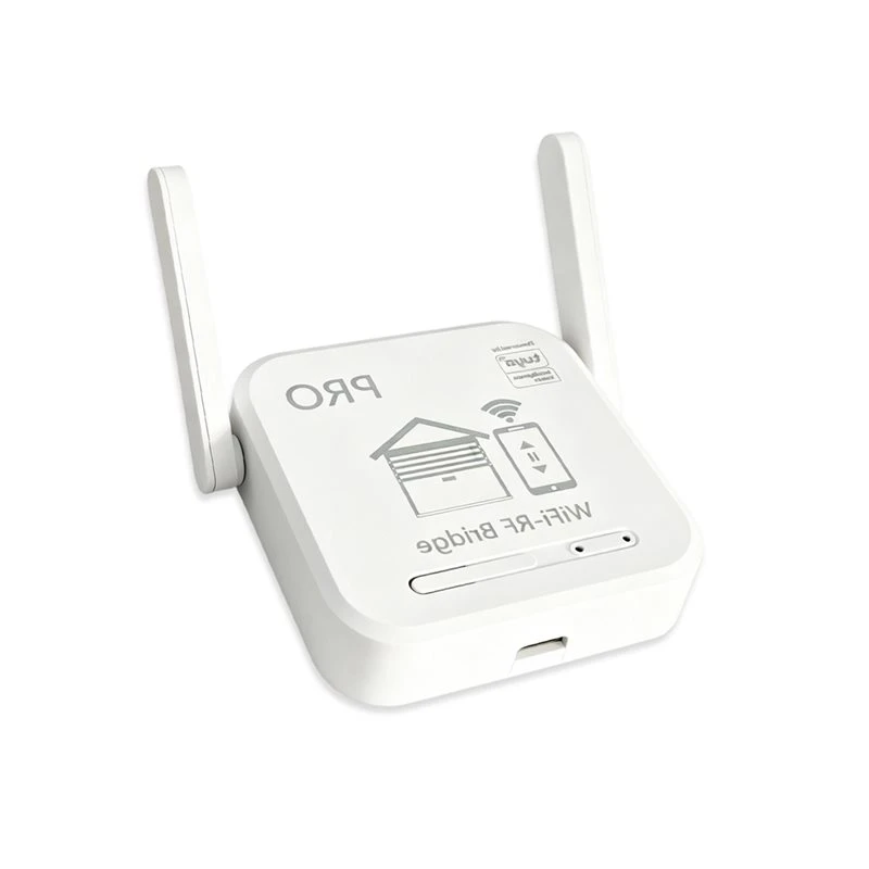 Hot-Smart App Compatible Tuya Wifi-RF Bridge 310-580Mhz Smart Door Controller For Remote Control And Voice Control Via