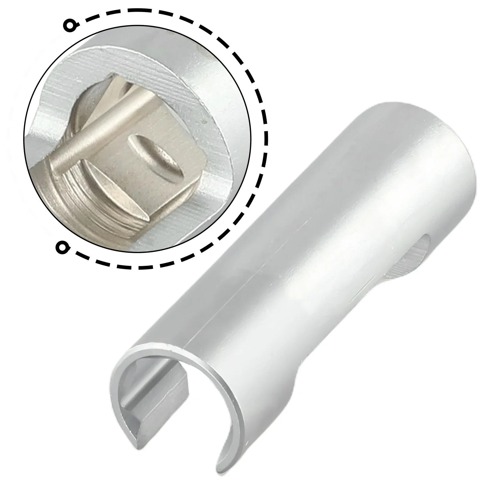 Imagem -04 - Chave de Soquete para Tubo de Injetor de Combustível Diesel 17 mm 19 mm Abertura Hexagonal Manga de Remoção Sensor de Oxigênio Chave de Ferramenta de Reparo Peça