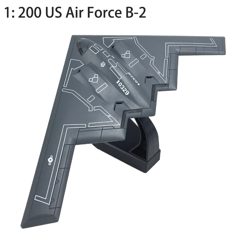 

NS Model 1:200 US Air Force B-2 Phantom Stealth Strategic Bomber Fighter Alloy Aircraft Model