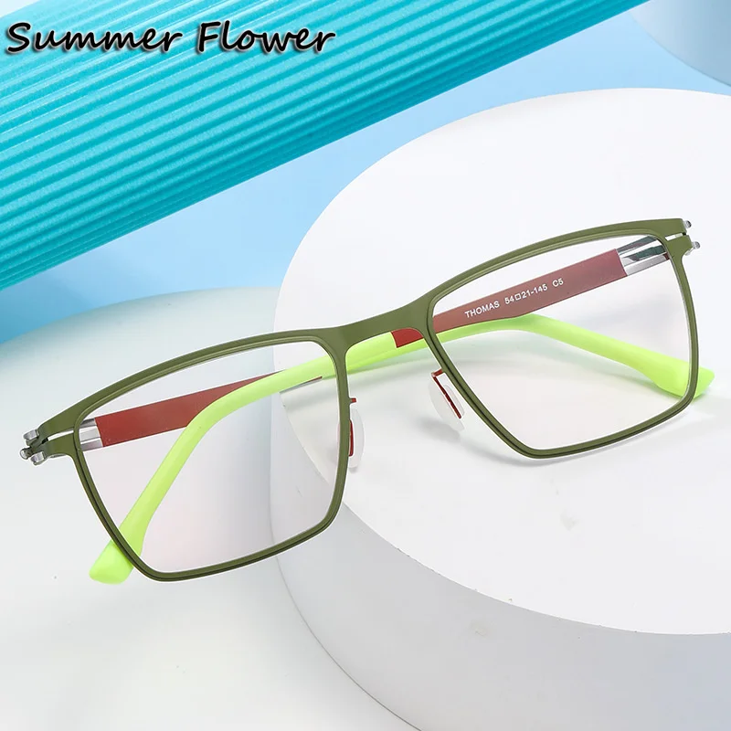 Sport Glasses Men Fashion Trendy Design Quality Optical Glasses Ultra Thin Frame for Male Prescription Customize Eyeglass