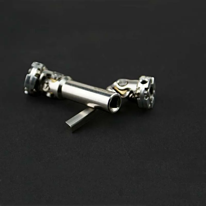 

LESU 59-74MM Metal Flange CVD Drive Shaft for 1/14 Tamiyaya RC Tractor Truck MAN Dumper Loader DIY Model Toys Th11443-SMT3