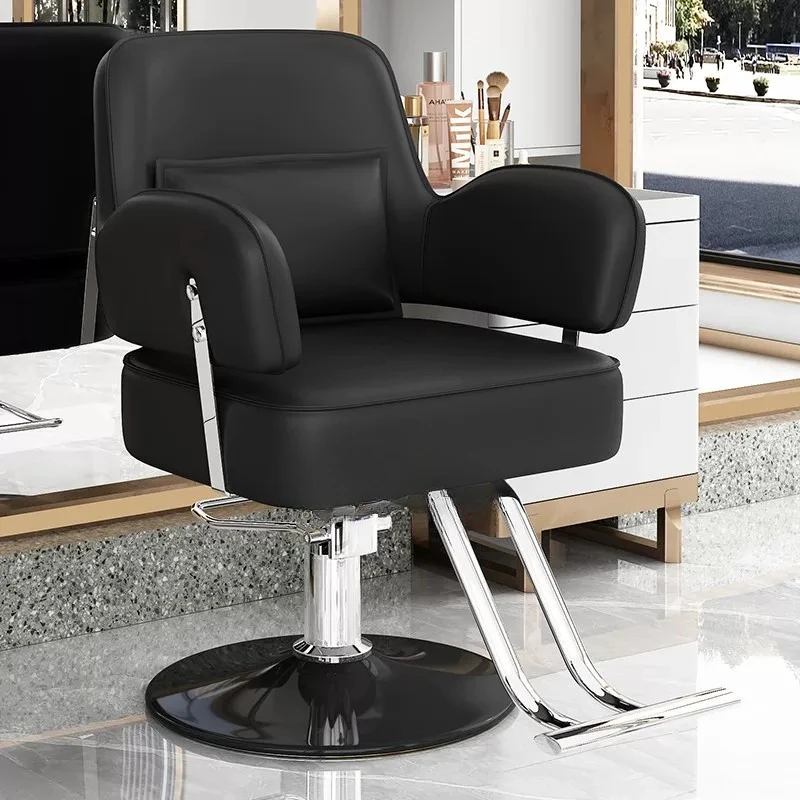 Luxury Reclining Barber Chair Manicure Cosmetic Equipment Barber Chair Minimalist Facial Tattoo Cadeira Gamer Salon Furniture - view 6