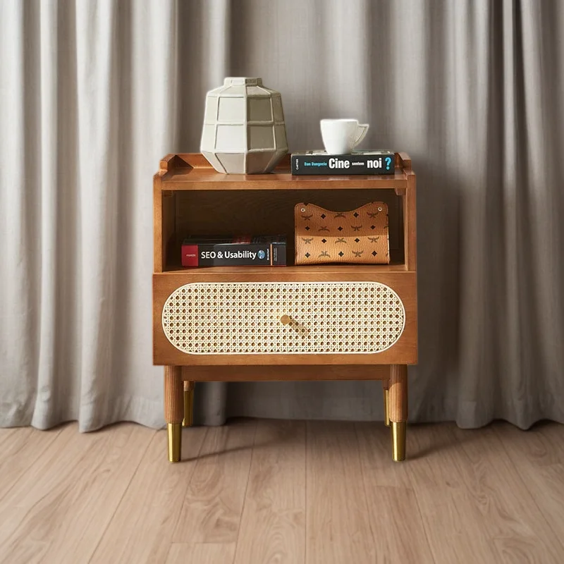 

Smart Buro Bedside Bedside Cabinet Narrow Small Side Headboard Storage Room Buro Inteligente Mesita De Noche Designer Desk