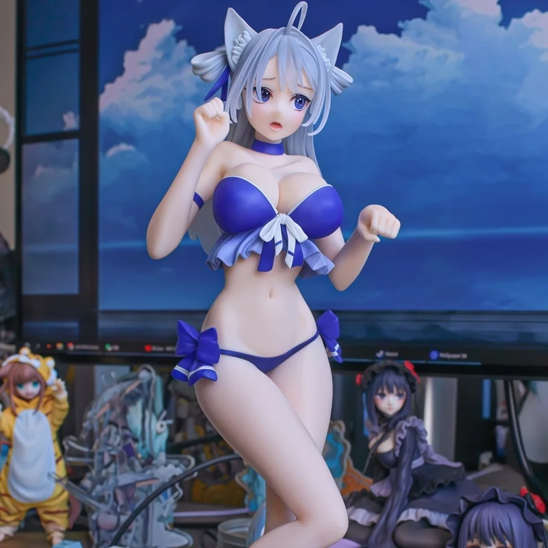 

Оригинальная натуральная 23,5 см японского аниме, милые фигурки, украшения для дома и автомобиля, красивая модель для мальчика