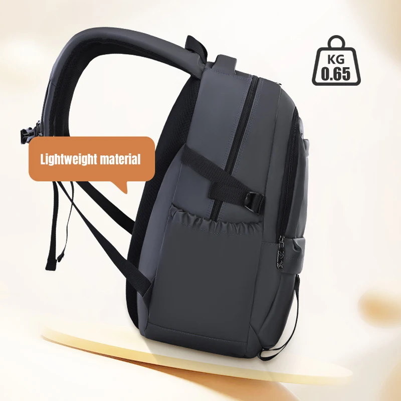 Back to School Black primary school student backpack Outdoor leisure travel bag junior high school students book bag