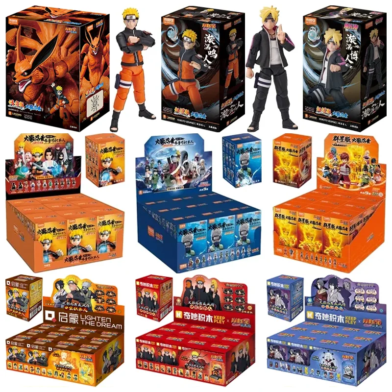 

Наруто строительные блоки Хатаке Харуно Харуно Сакура Узумаки Наруто Учиха Саске модель собранные детские игрушки