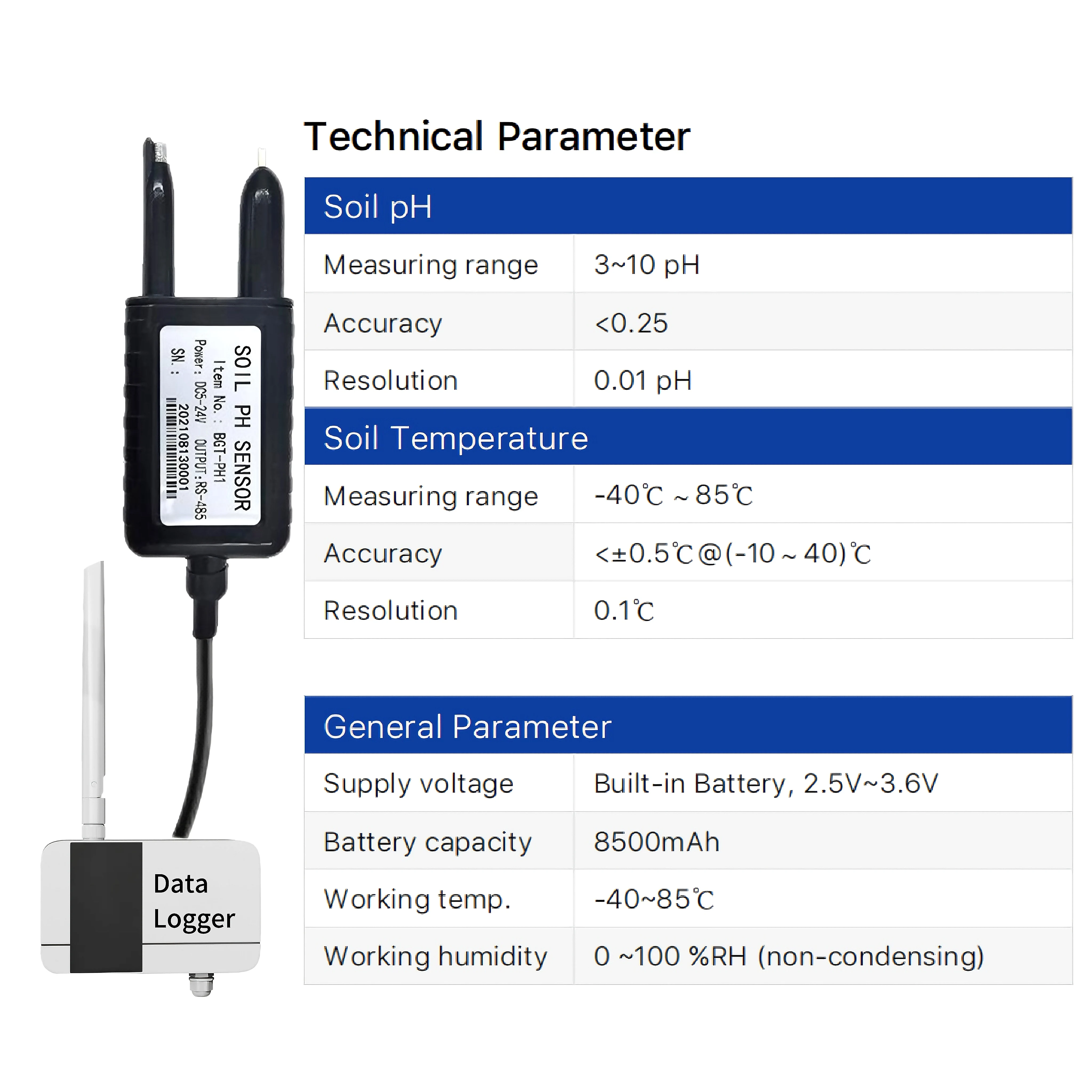 Датчик влажности и температуры – обзор и цена Soil Ph Meter