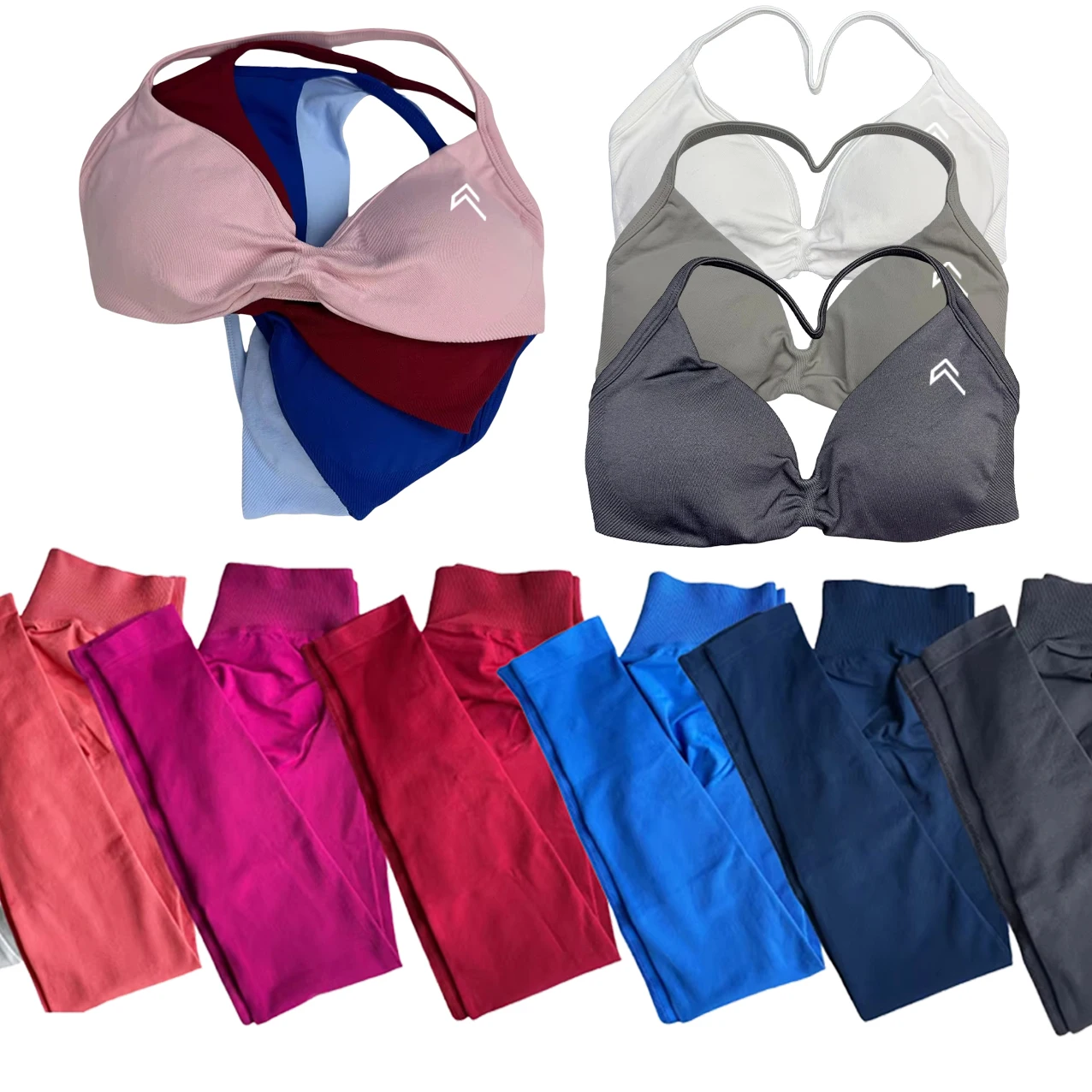 Women's High-quality 2-piece Yoga Set  Suspender Hip Lift Sports Shorts Set  Sports Set  A Must for Exercise