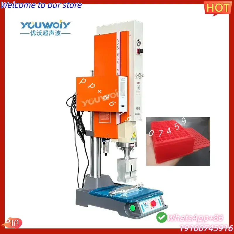 2026Hot Ultrasonic Plastic Welding Machine 20khz 2000w 15kzh 2600w for Soldering Reagent Plastic Holder