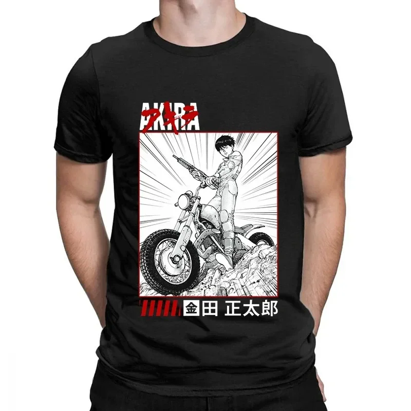 Akira Anime Graphic T Shirts Japan Vintage Manga Tops Women Men Harajuku Fashion O-Neck Tee Summer Streetwear Casual Tops Tee