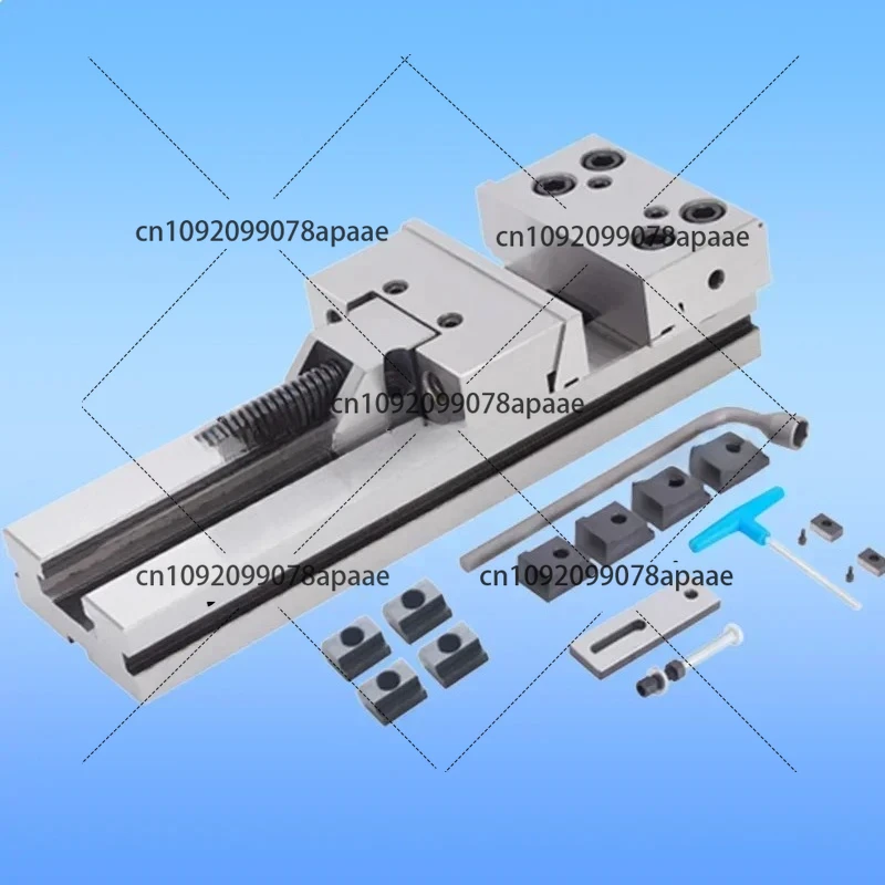 

Высокоточные фрезерные тиски для станков с ЧПУ, 4/5/6 дюймов, зажим для сверлильного станка, быстросъемное модульное приспособление для металлообработки
