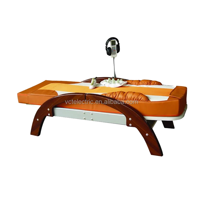 

Export Luxury Adjustable Hot Stone Bed With Massage Infrared Jade Therapeutic Portable Massage Table Massage Bed
