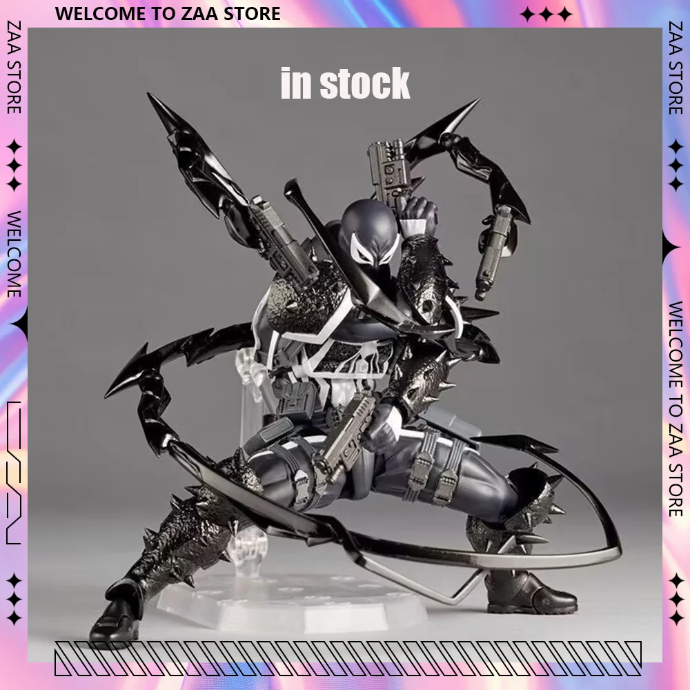 Agent Venom Action Figure Amazing Yamaguchi Anime Figures Gk Figurine Collectible Model Doll Room Decoration Children for Toys