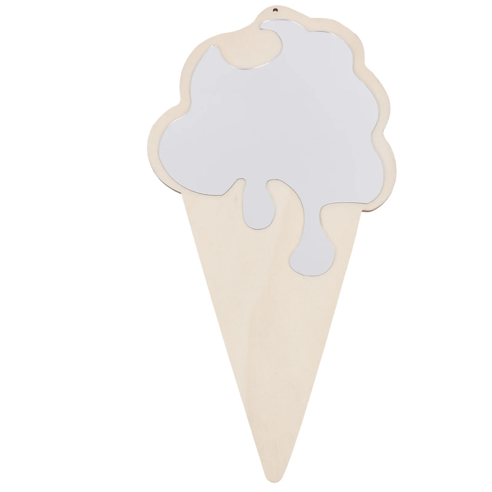 

1Pcs Ice Cream Artistic Home Mirror Clear Decorative Portable Mirror Picture Taking Photography Prop Photography Prop