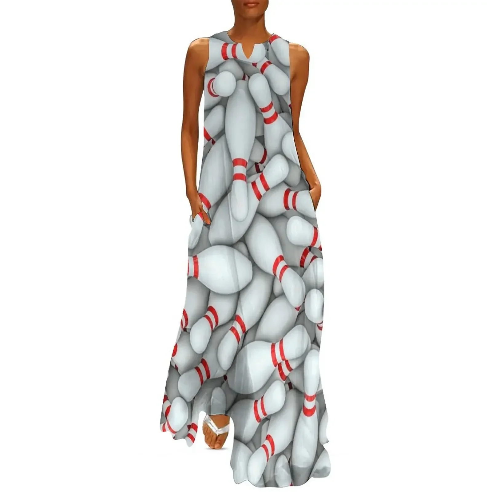 

Bowling pins Long Dress Long dress birthday dress for women party women elegant luxury elegant women's sets