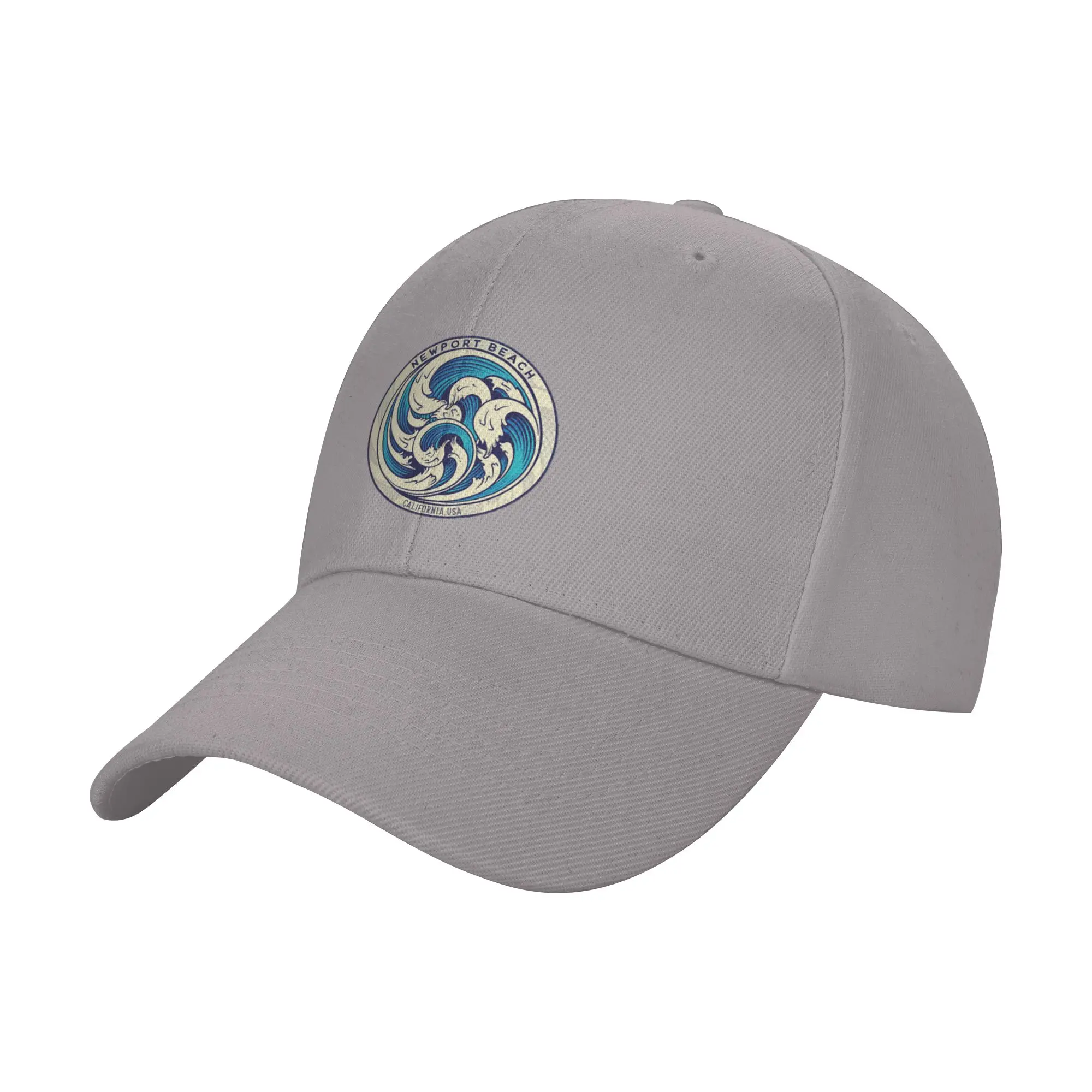 Hot Sale Newport Beach Waves Baseball Cap  Sun Protection Women's Sun Hat  Vlog Shooting Women's Sun Hat