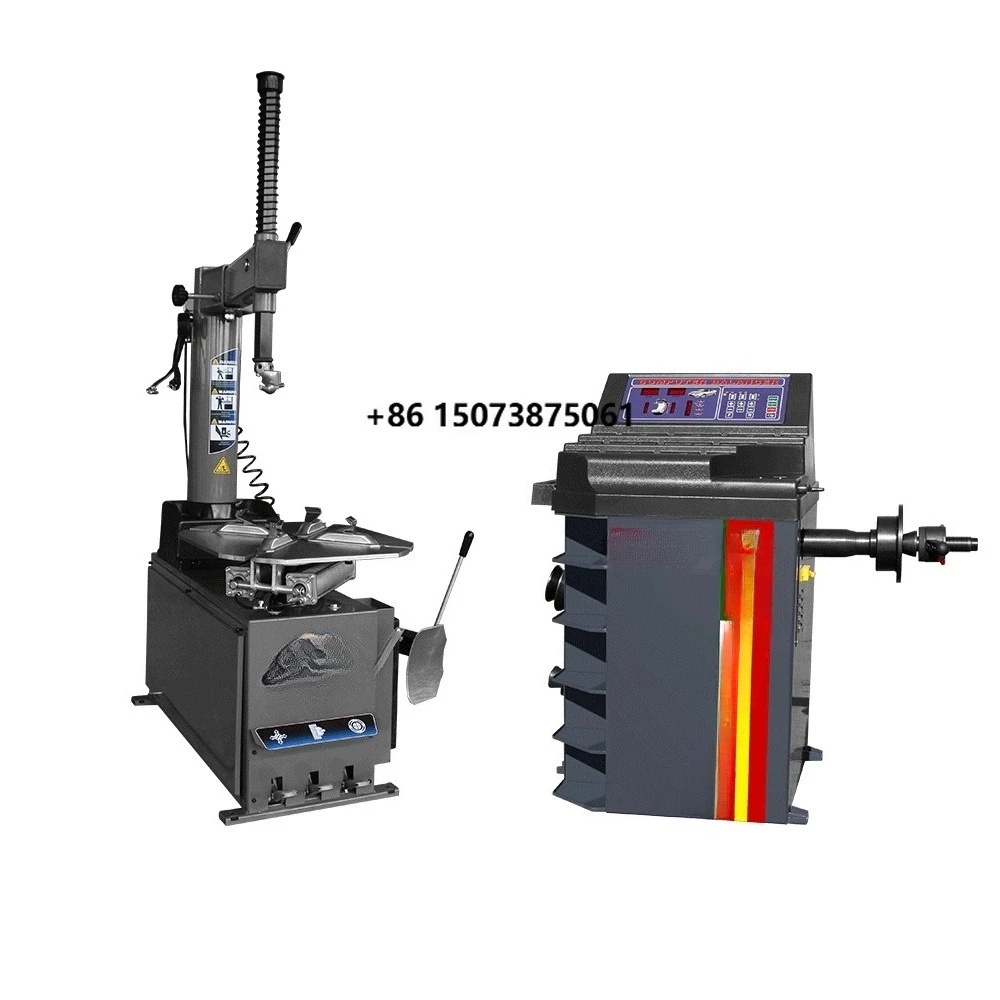 Tonctools T926+C630 Tire Changer & Wheel Balancer Combo Inflator CE Certified 14''-26'' Rim Auto Repair Tool 1 Year Warranty