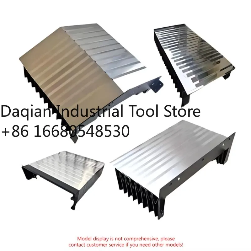 

3asizable Telescopic Stainless Steel Armor Guard Shield for Machine Tool Protective Cover