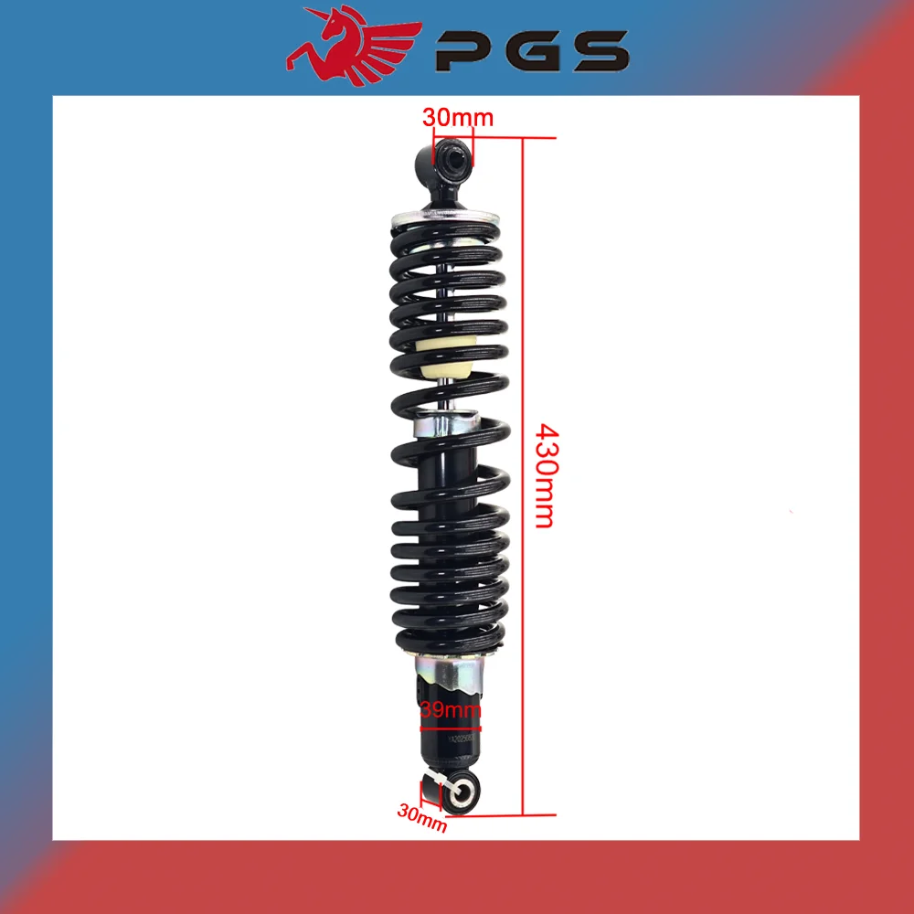2Pcs Rear Shock Absorber Assembly For CF 400 450 500 520 CF400AU CF500AU CF400ATR CF500ATR ATV 9DQV-060500-4000 9DQV-060500-3000