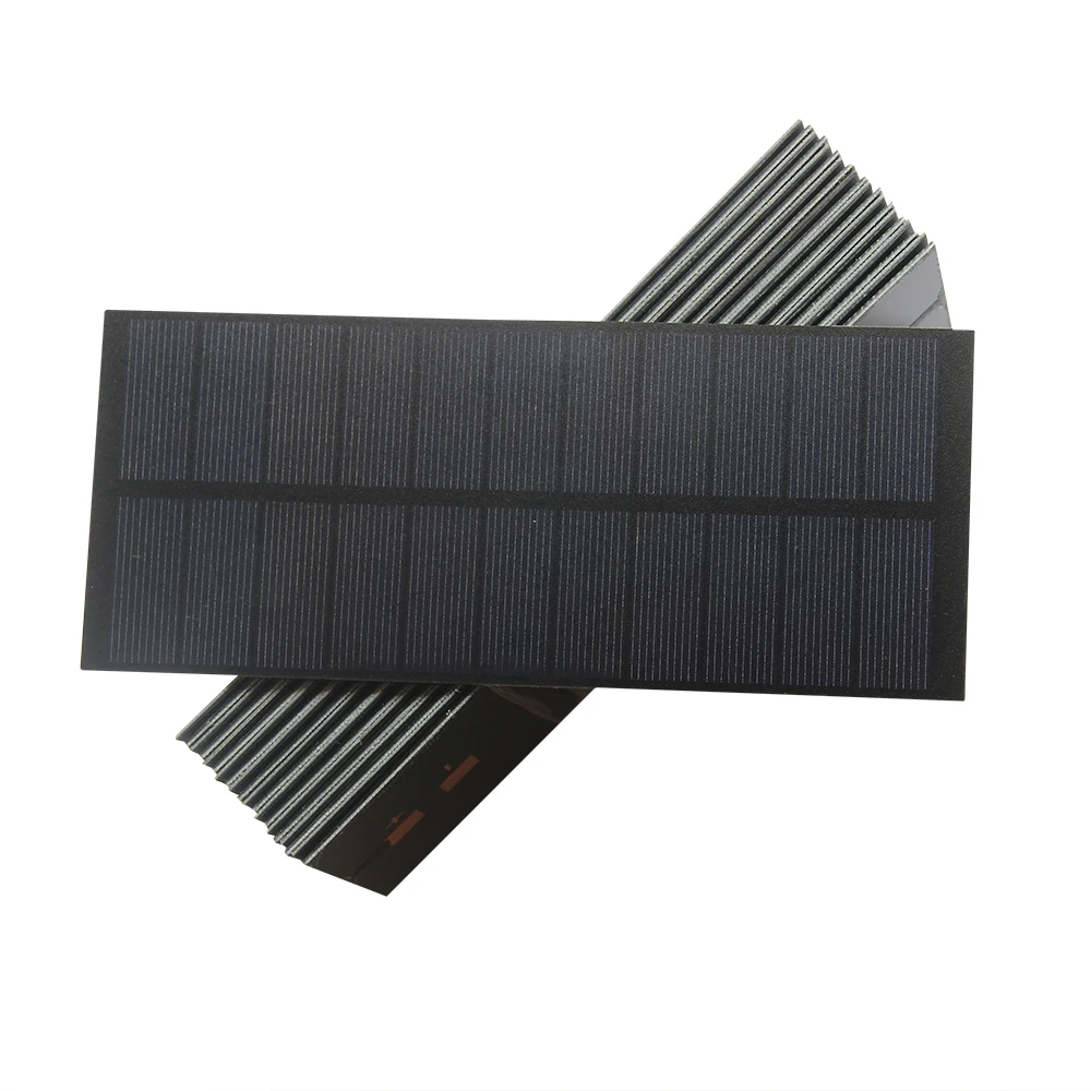 BUHESHUI-ألواح شمسية متعددة البلورات ، ألواح شمسية تصنعها بنفسك ، شاحن بطارية شمسية ، مجموعات تعليمية ، 5 وات ، 7.5 V ، * Cell * 1.2
