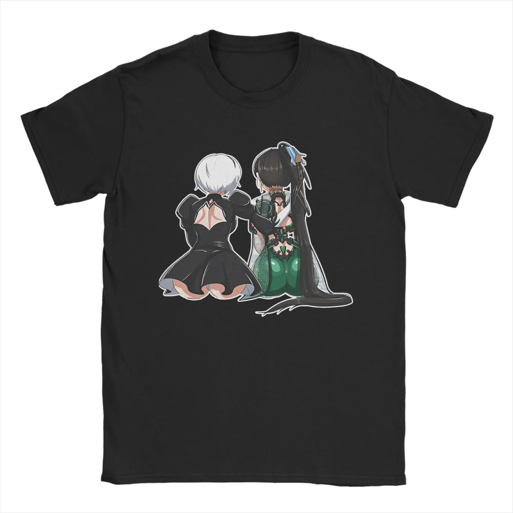 

Уличная футболка, летняя футболка Stellar Blade Game, новинка, футболки из чистого хлопка для мужчин, Y2K, одежда в стиле ретро с короткими рукавами