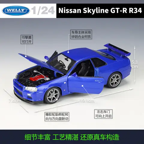 8 best sales nissan gtr 34 - №7