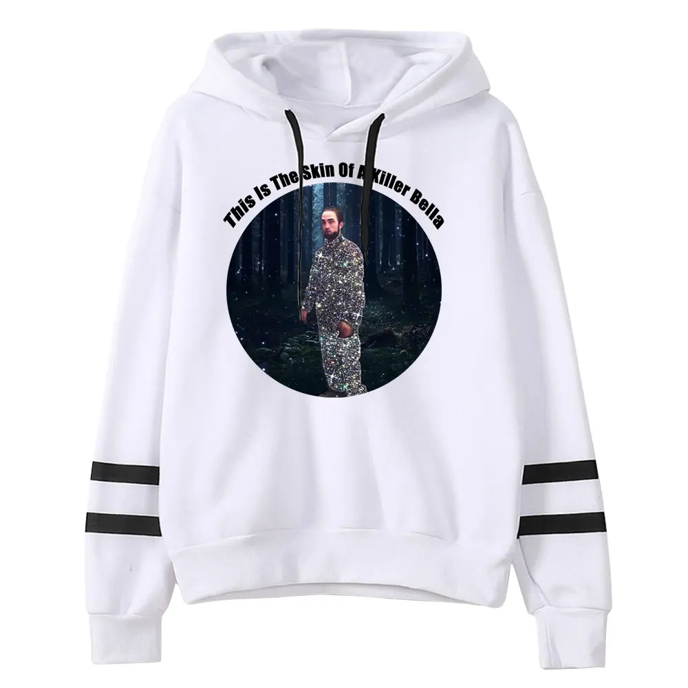 Robert Pattinson This is The Skin of A Killer Bella Merch Pullover Hoodie Merch Fashion Hoodie Sweatshirt Pullover Tracksuit