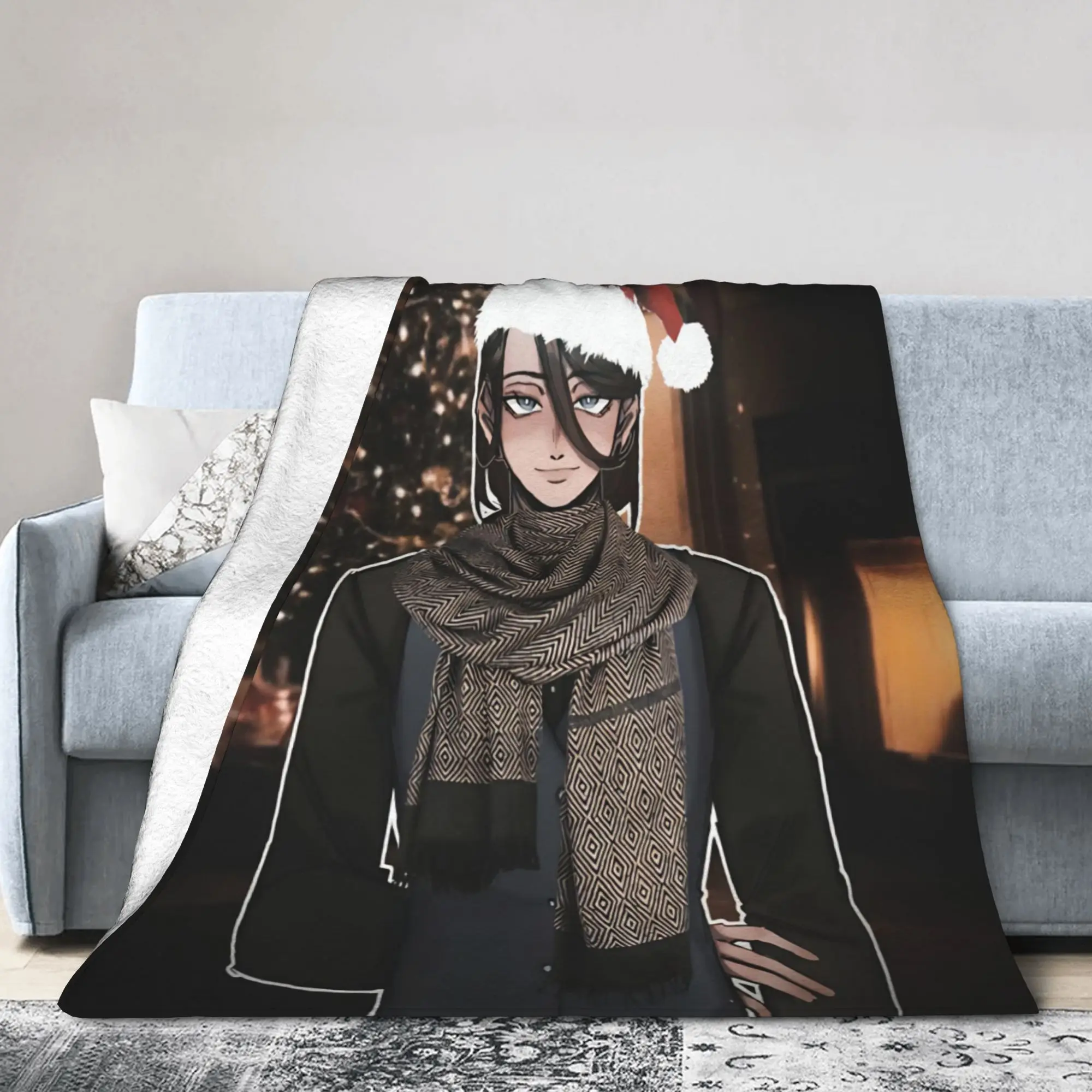 New Arrival The Kid At The Back Blanket Soft Velvet  Relax Throw Blankets Machine Washable