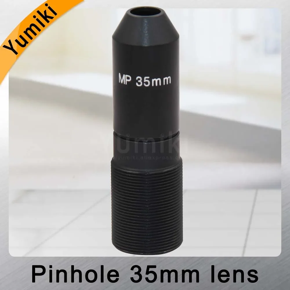 Yumiki HD 2.0Megapixel 35mm pinhole Lens, CCTV Camera Lens,M12 mount,Image Format 1/2.7\