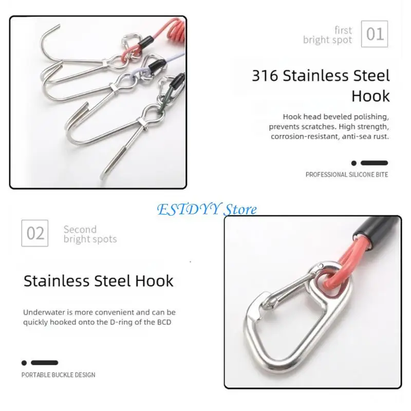 G6de غطس الشعاب المرجانية ربط الفولاذ المقاوم للصدأ الشعاب المرجانية مع اللولبية لانيارد