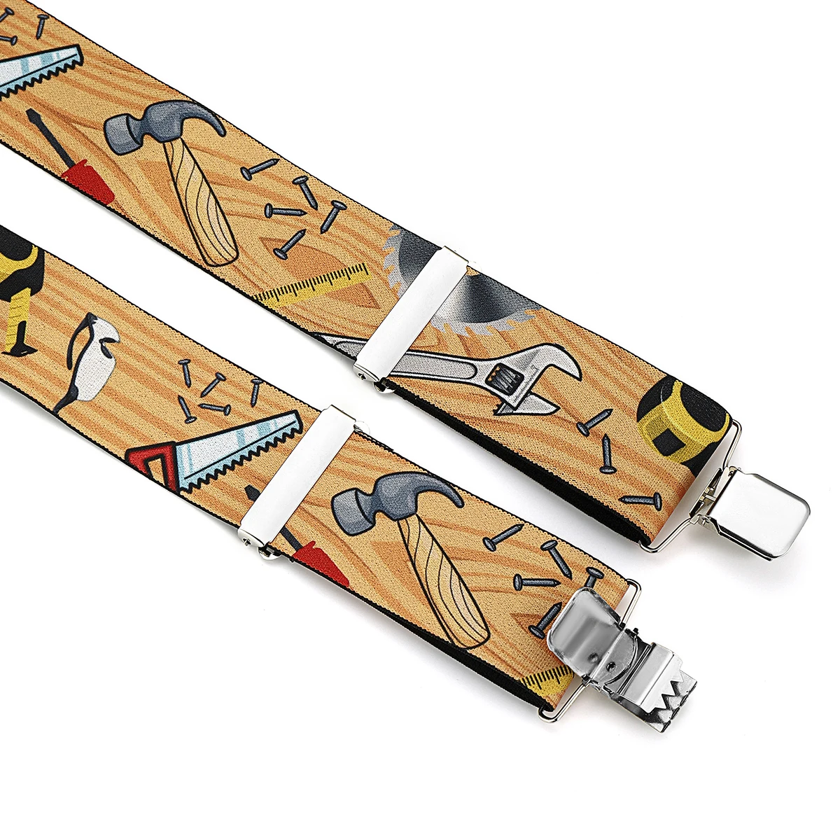 Adult Suspenders for Dress Pants, Suit Shirt Suspenders, Adjustable Elastic Non-Slip Suspenders