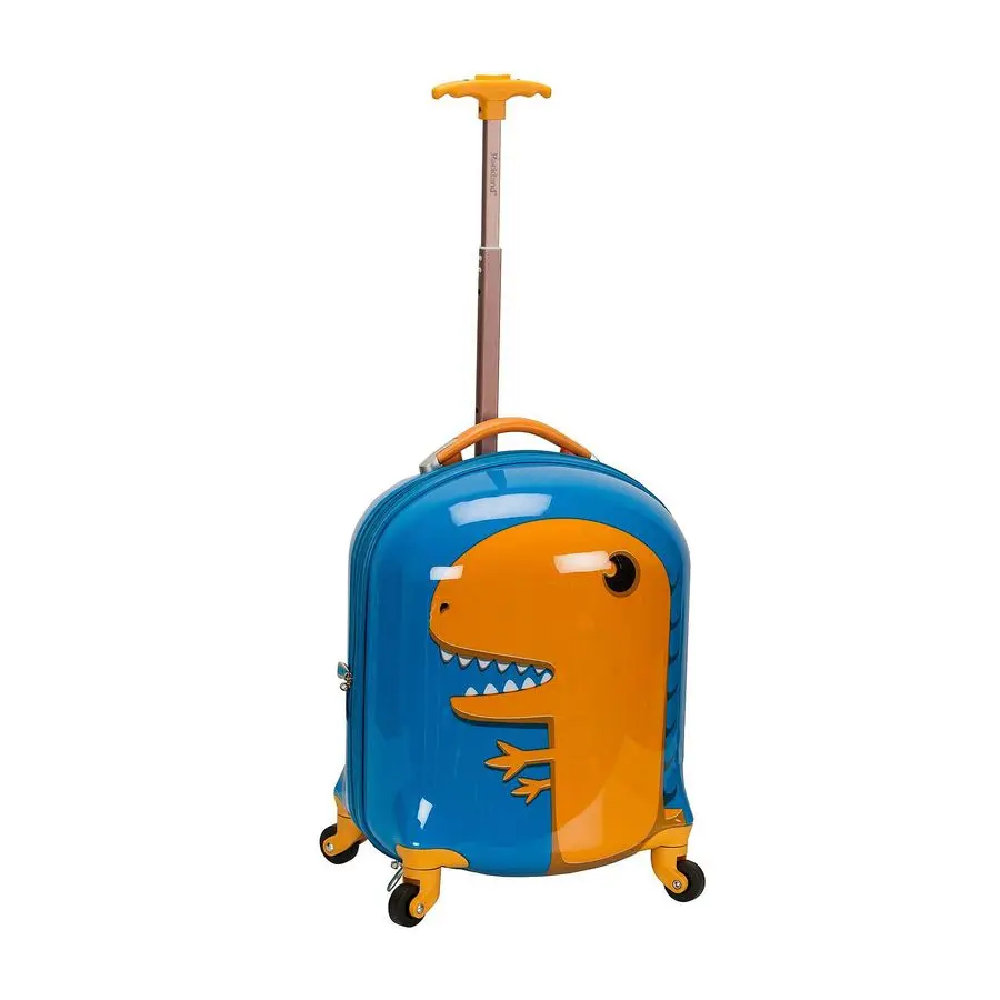

Kids My First Hardside Spinner Luggage,Telescoping Handles, Dinosaur, CarryOn 19Inch