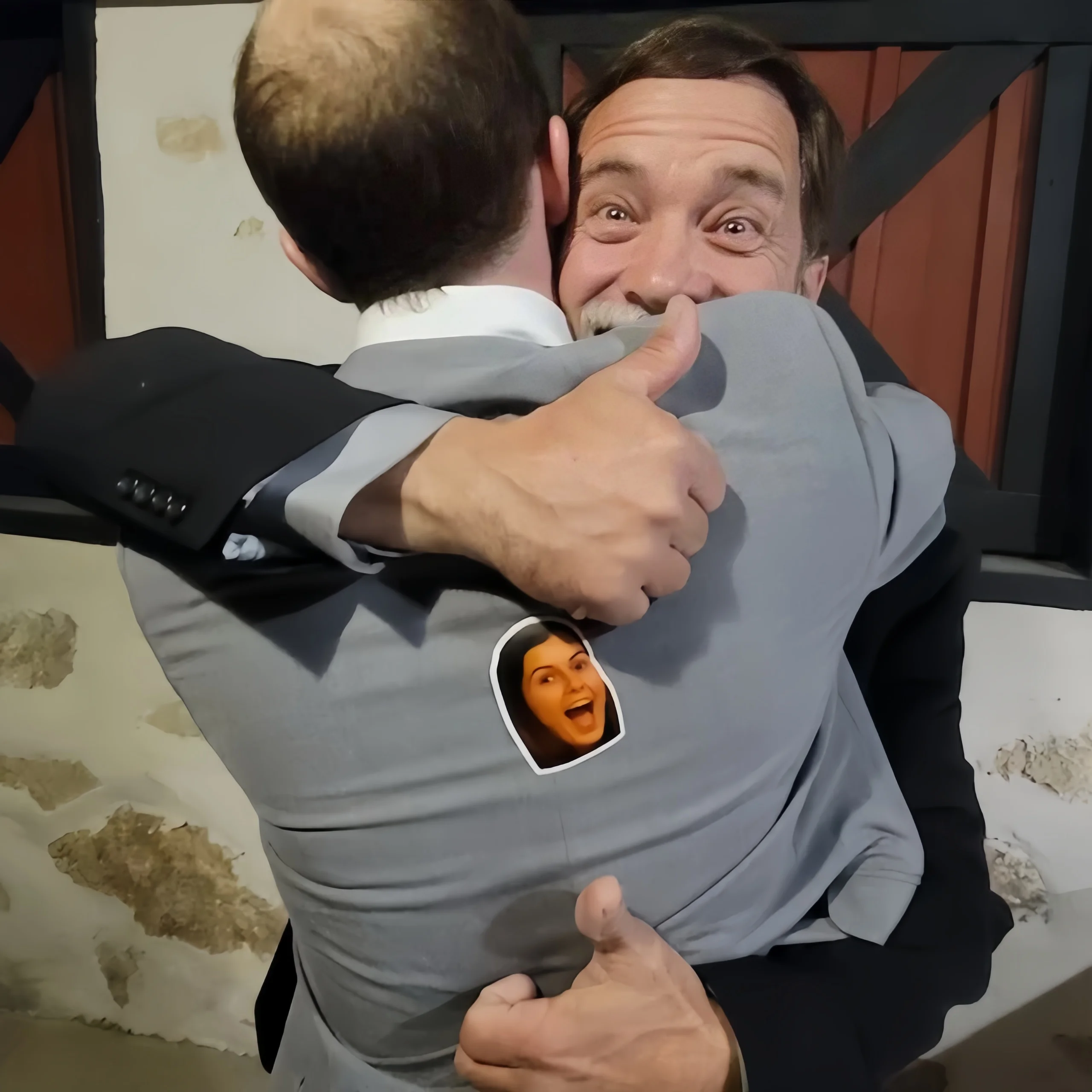 Personalisierte Gesichtsaufkleber von Fotos – personalisiertes Geschenk für Freunde/Familie/Paare – lustige DIY-Fotoaufkleber mit Ausschnitten (Geburtstage/Partys). – Detail 6