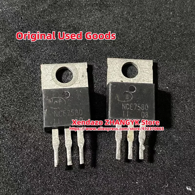 10pcs/lot Original NCE7580 NCE 7580 MOSFET N-CH 80A 75V TO-220-3