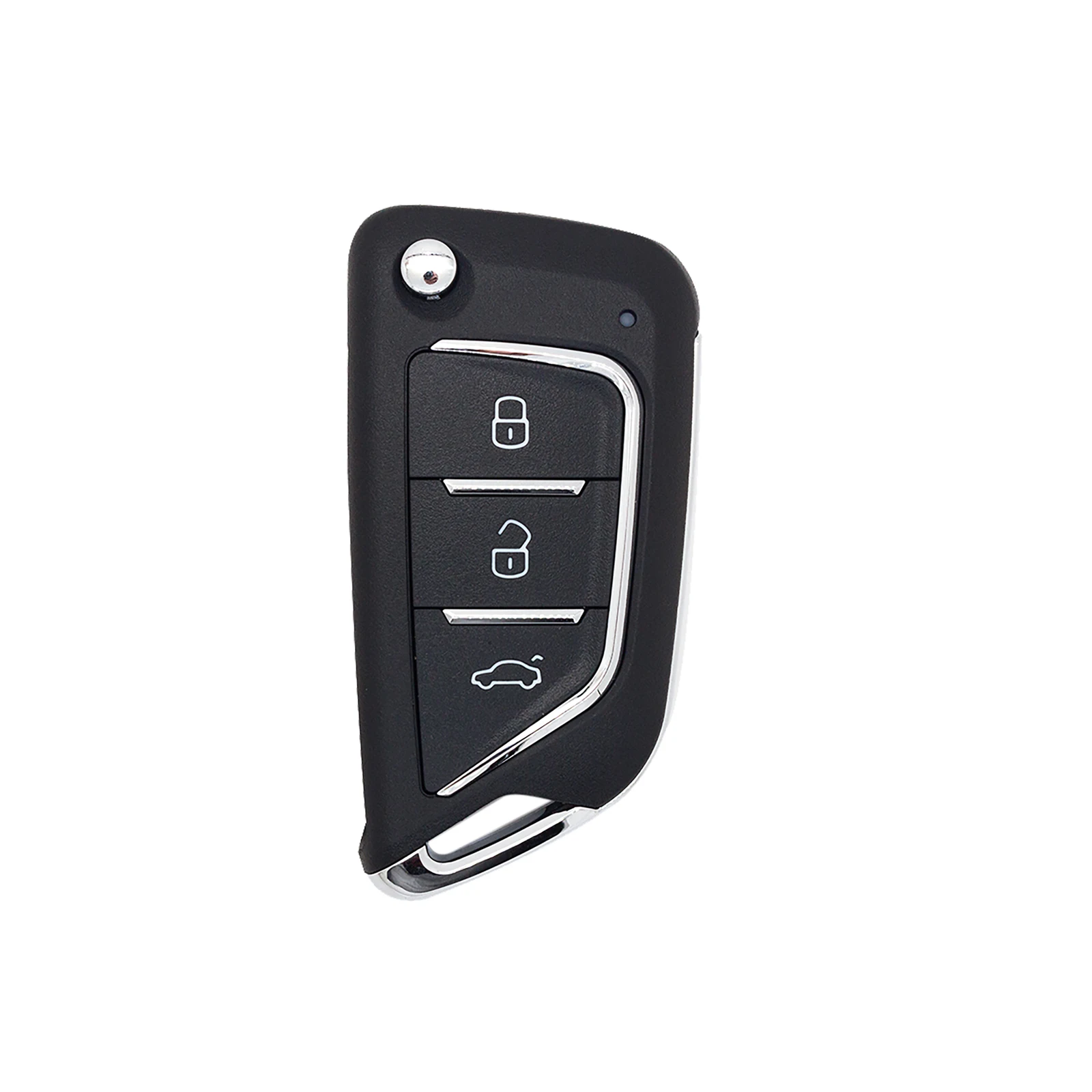 AIKKEY K3 Universal B Series with Chip 3 Buttons Remote Control Car Key Fob Case for AIK Machine Remote Control Key Blade Design