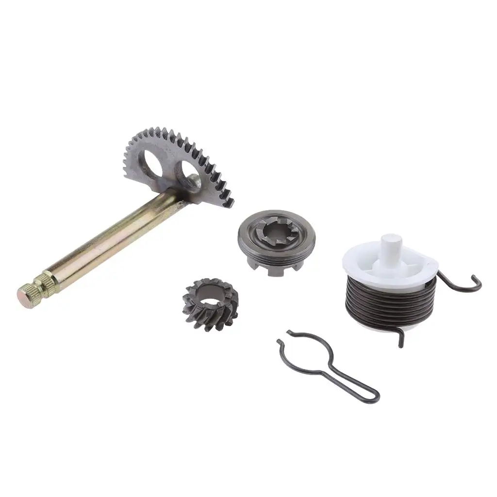 Kick Start Shaft Assembly Starter Gear Kit for Yamaha PW50 PW 50