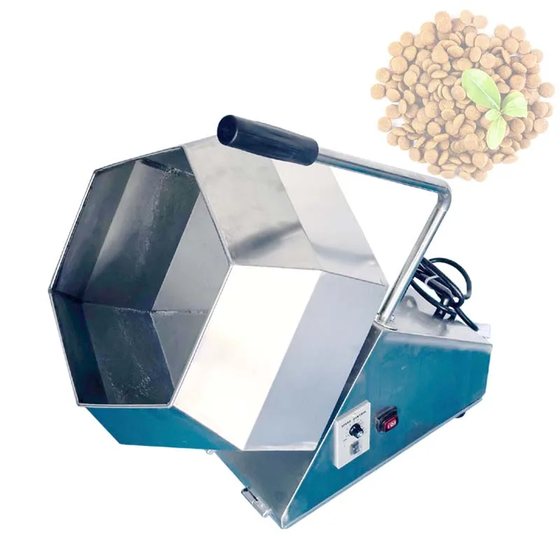 

Small Octagonal Mixe Seasoning Machine Barrel Puffing Food Feed Spicy Strips Mixer Automatic Sugar Hanging Machine