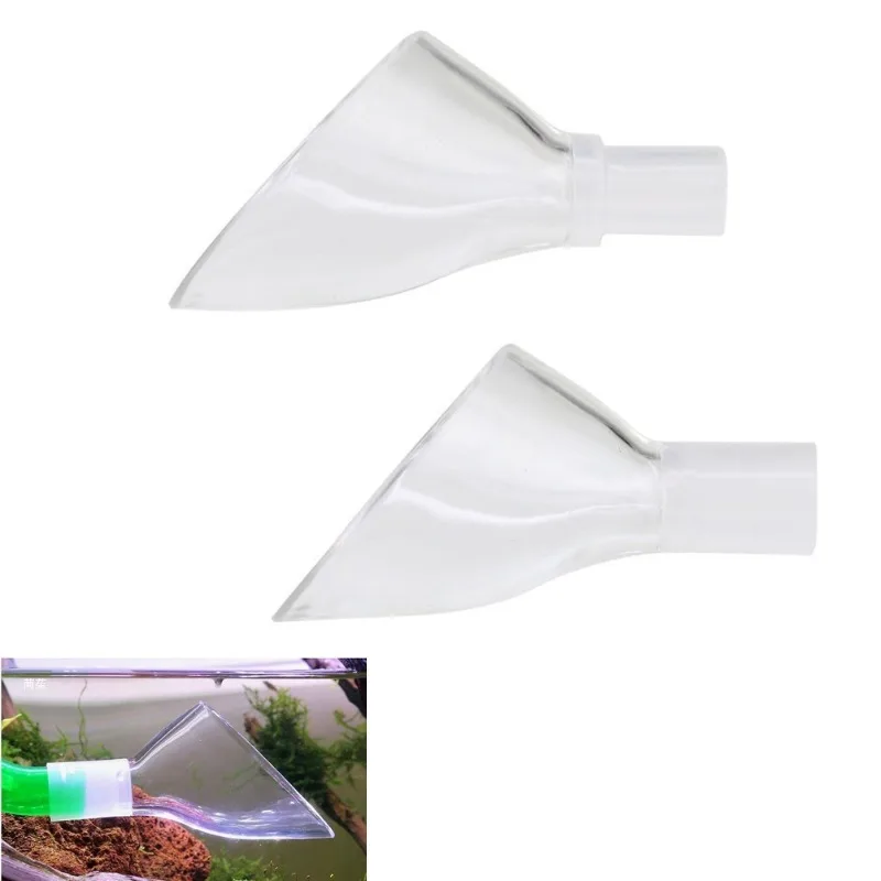 

Adjustable Water Flow Outlet Soft Current Diffuser Quiet Cycling Accessory Compatible with Aquarium Canister Filter Hang