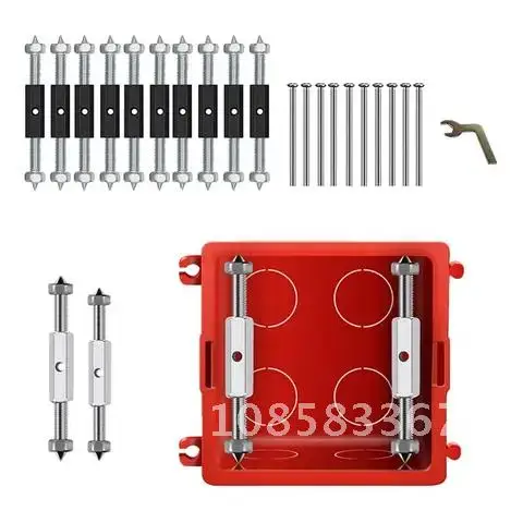 

86 Type Wall Switch Cassette Lower Case Damage Repair Tools Adjustable Length Bracket Rod Lever Socket Screw