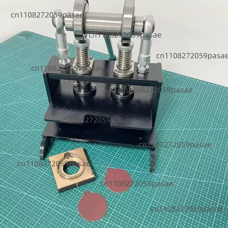Manual Die-Cutting Machine, Small Manual Leather Cutting and Trimming Machine, 20x20cm Small Cutting Machine